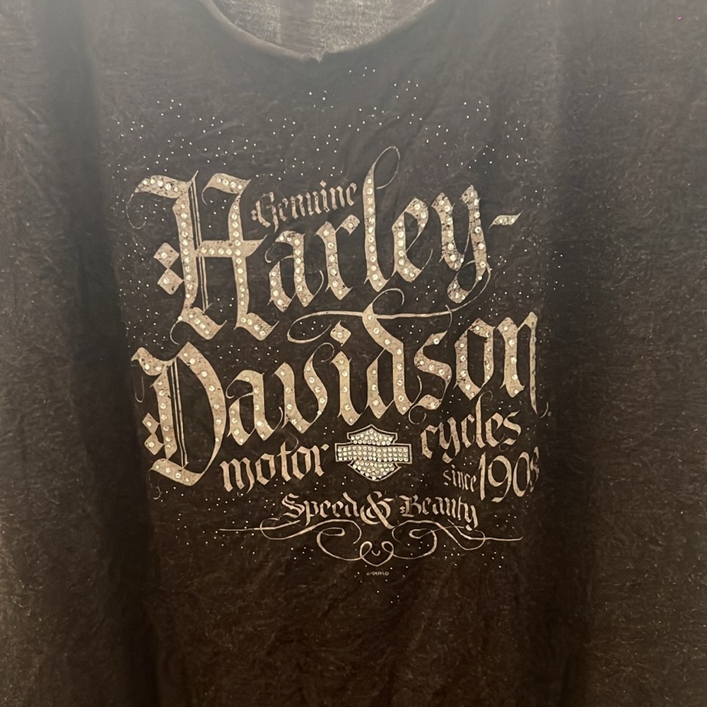 Harley-Davidson Black Graphic Tee